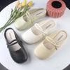 Women's New PVC Half-Pack Summer Casual Single-Shoe Sandals Wear Flat Sandals For Women