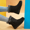 Women Snow Boots Platform Winter Thick Plush Booties Waterproof Non-slip Ankle Boots Winter Shoes Woman Warm Fur Botas Mujer