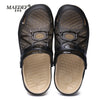 MAEDEF Fashion Men Slippers Summer Waterproof Beach Slippers Hot Sale Casual House Bathroom Slides Non Slip Outdoor Men's Shoes