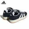 Adidas Originals CAMPUS 00s 00s Skateboarding Shoes for Men and Women Leather Anti-slip Wear Lightweight Low Top Black and White